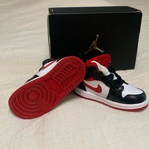 Toddler size 6 Jordan Shoes